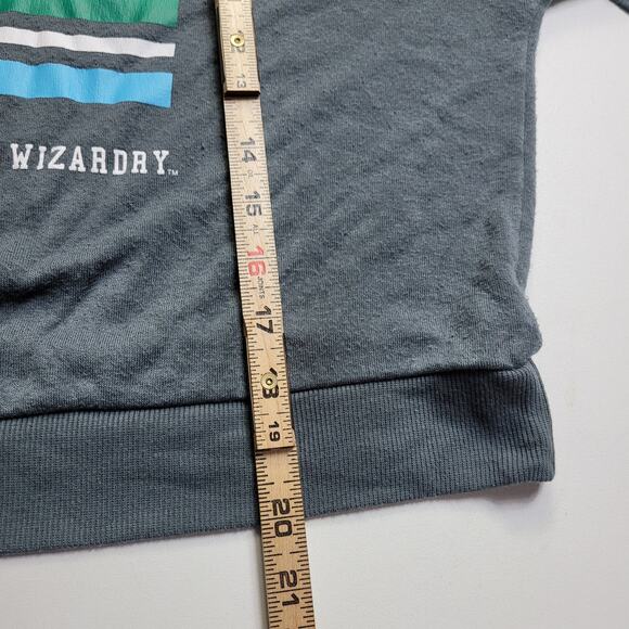 Harry Potter Hogwarts Cropped Sweatshirt XL Gryffindor Ravenclaw Hufflepuff - Picture 7 of 7